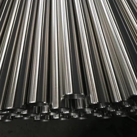 Hot Selling 304 304L 304h 310 316 316L 316h 317 317L 321 321H Round Welded Stainless Steel Pipe Rundt Svejset Rustfrit Stå Lrø R