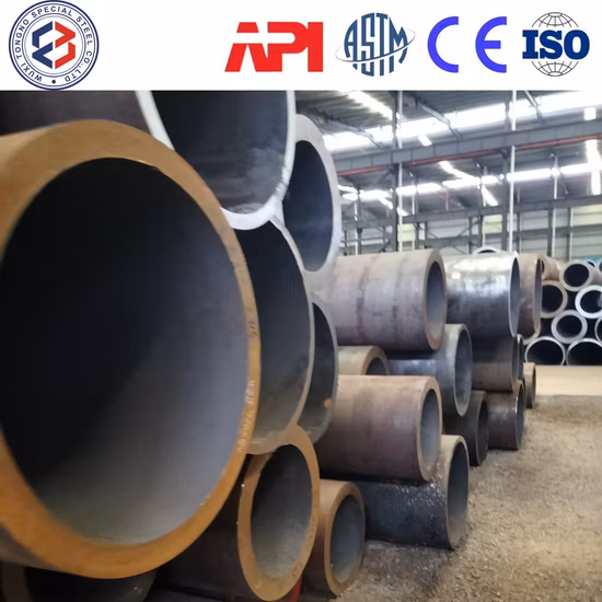 St35, St45, St52/E355, E215, E235 ABS/Lr/Gl/BV/Rina/Dnv/Kr/CCS Cold Drawn Ba Nbk +N Hydraulic Steel Tube Steel Pipe