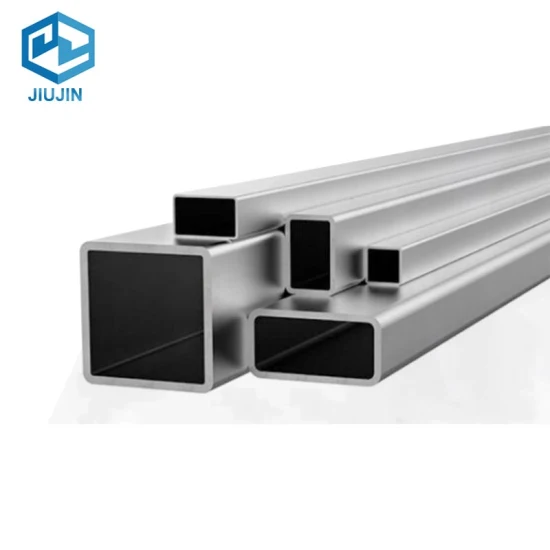 ASTM Stainless Steel Tube 201 304 316L Square Pipes Square Pipes Hollow Stainless Steel Pipe for Decoration